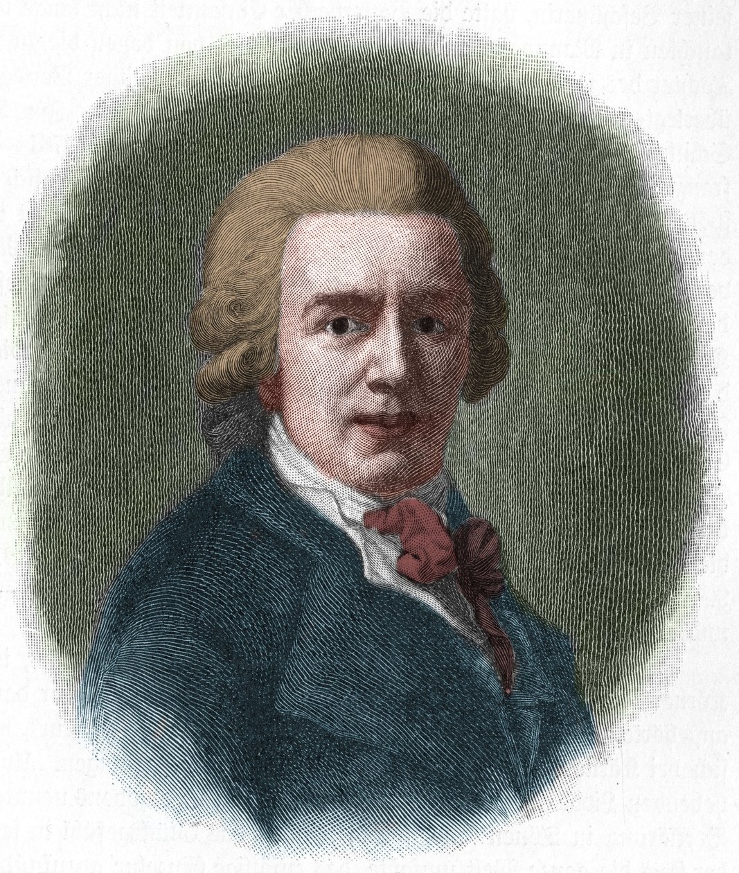 Christian Gottfried Korner (1756-1831) ドイツの法学者、フリードリヒ・シラーの友人の肖像。 作： 無名の画家