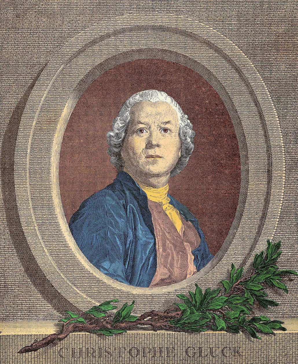 クリストフ・ウィリバルド（VON GLUCK騎士）の肖像（1714年～1787年） ドイツの作曲家 作： 無名の画家