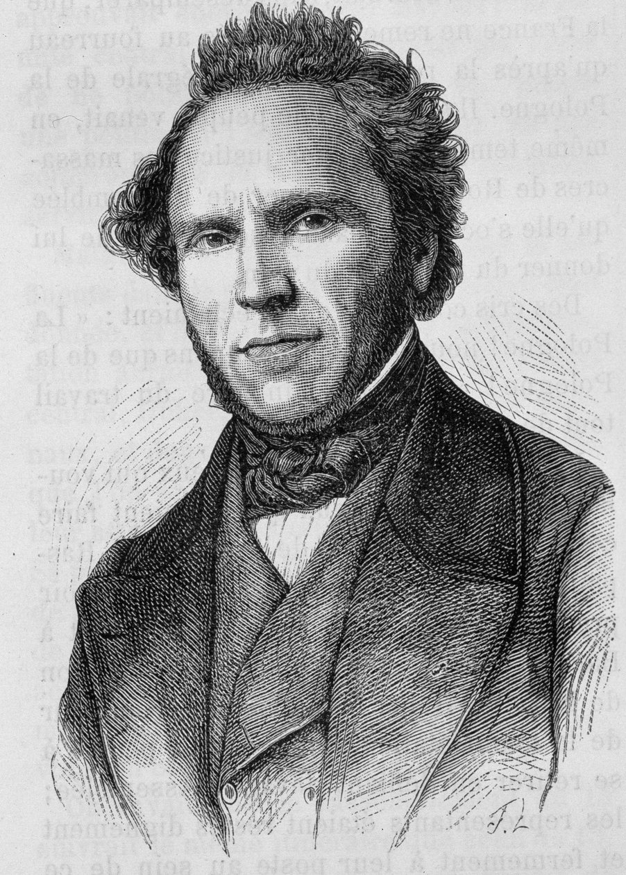 クロード・アンタイム・コルボン（1808年〜1891年）の肖像。19世紀末、H.Martinの「Histoire de France」に掲載された版画。 作： 無名の画家