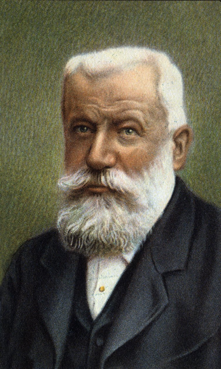 フランスの発明家、フェルナン・フォレストの肖像。 作： 無名の画家