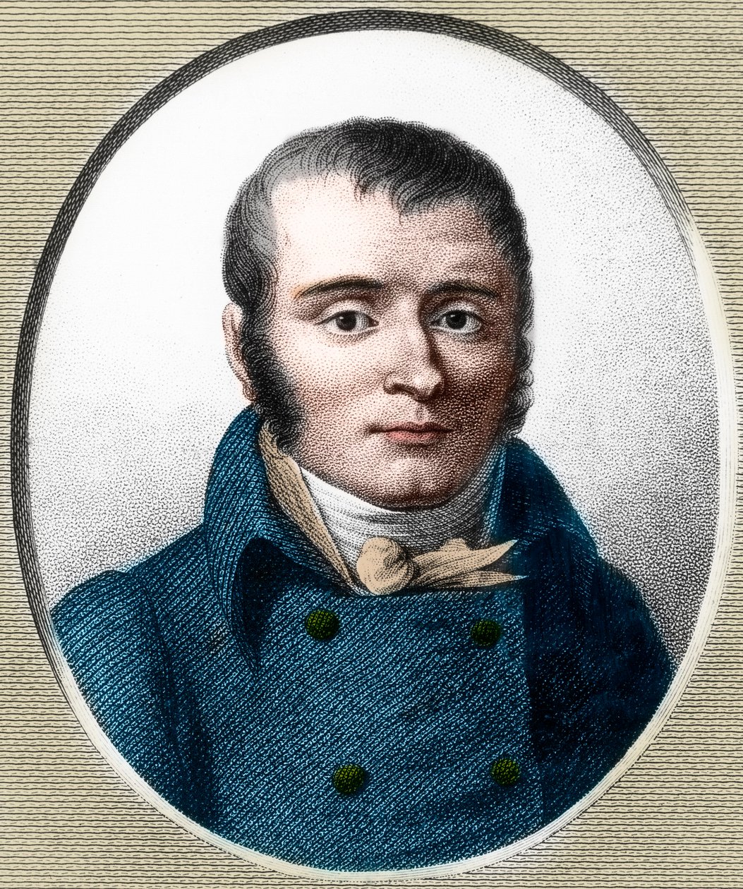 フランソワ・グザビエ・ビシャ（1771-1802）フランス人医師の肖像。 作： 無名の画家