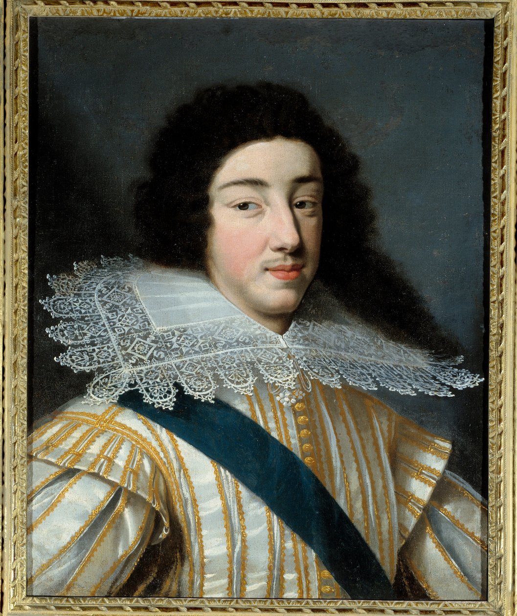 ガストン・ドルレアン（1608-1660）の肖像 アンジュー公、王国の中将、ルイ13世の弟匿名の絵画 作： 無名の画家
