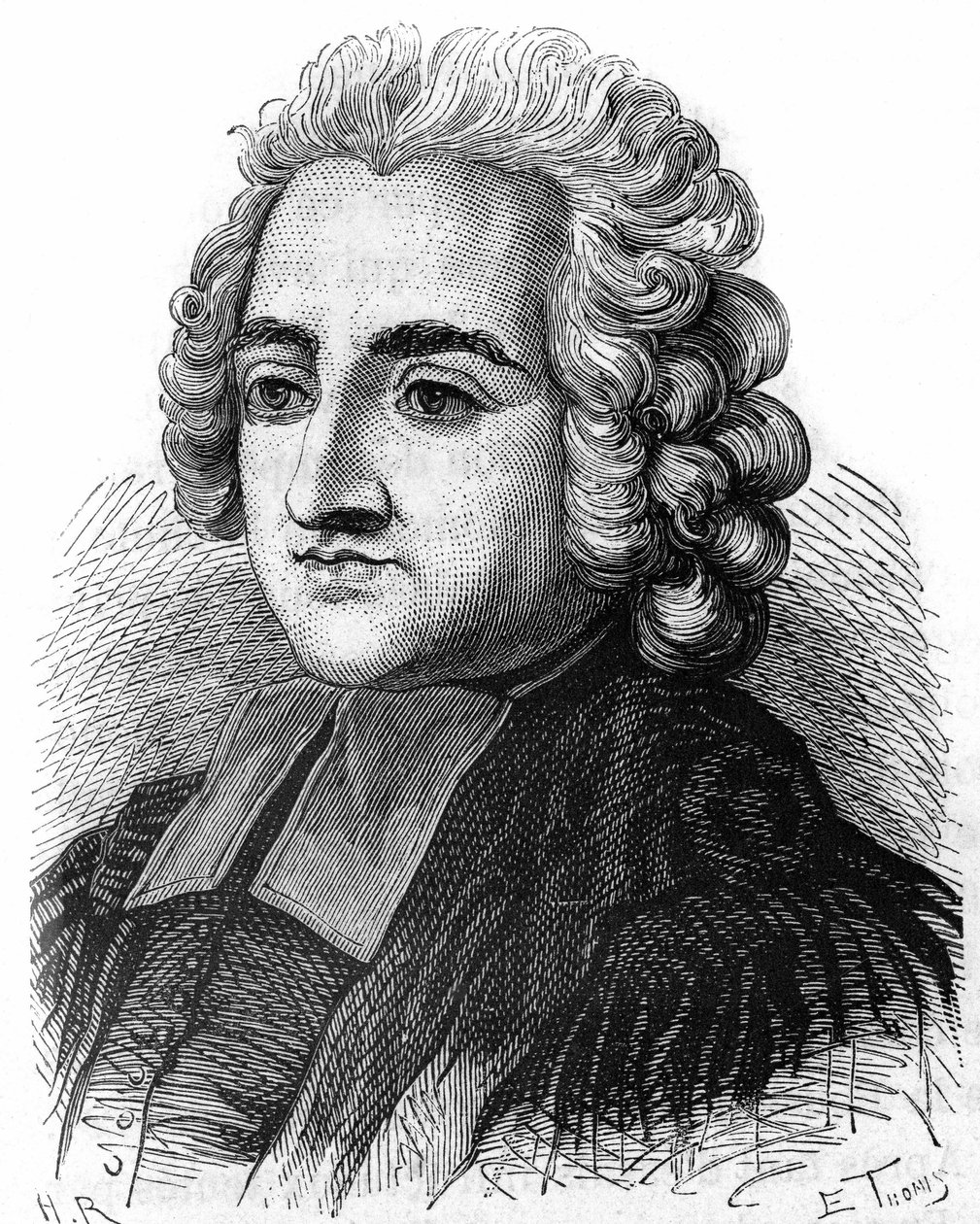 ジェルマン・ルイ・ド・ショーヴランの肖像。フランスの政治家。1685-1762 作： 無名の画家