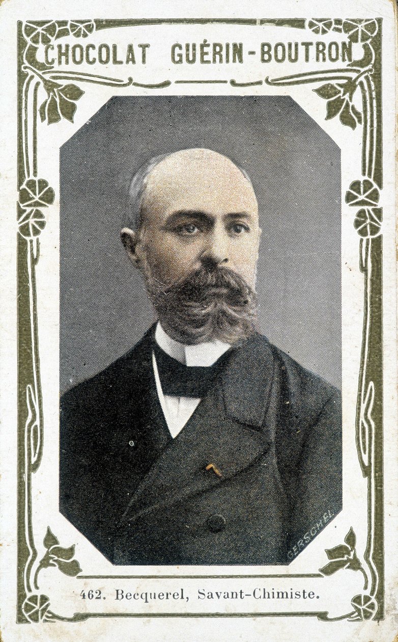 フランスの物理学者、アンリ・ベクレル（1852-1908）の肖像。 作： 無名の画家