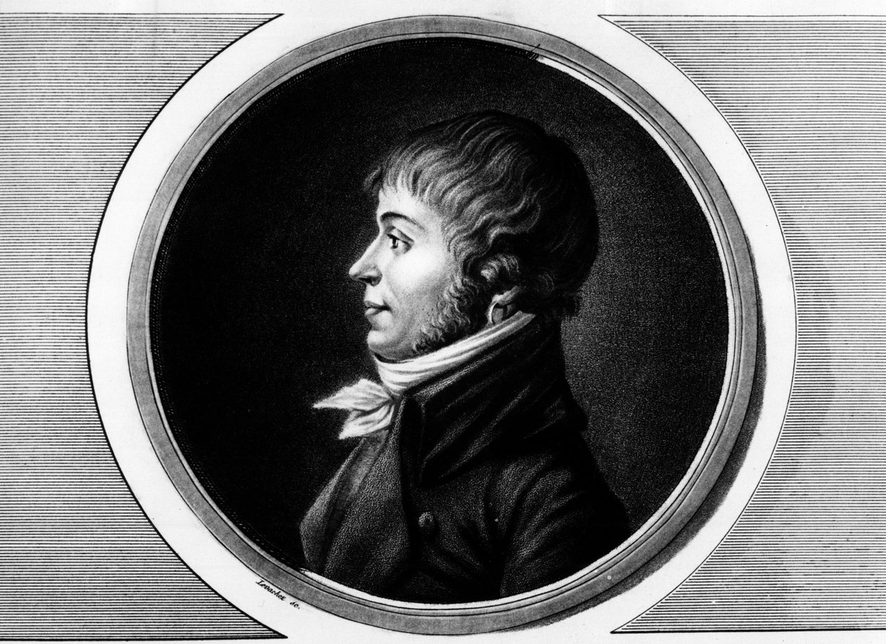 国民会議のアイヌ代表であるジャン・アントワーヌ・ジョセフ・デブリ（De Bry）（1760-1834）の肖像。フランス革命の歴史的絵画全集（全3巻）」に掲載されたエングレーヴィング。1804. 作： 無名の画家