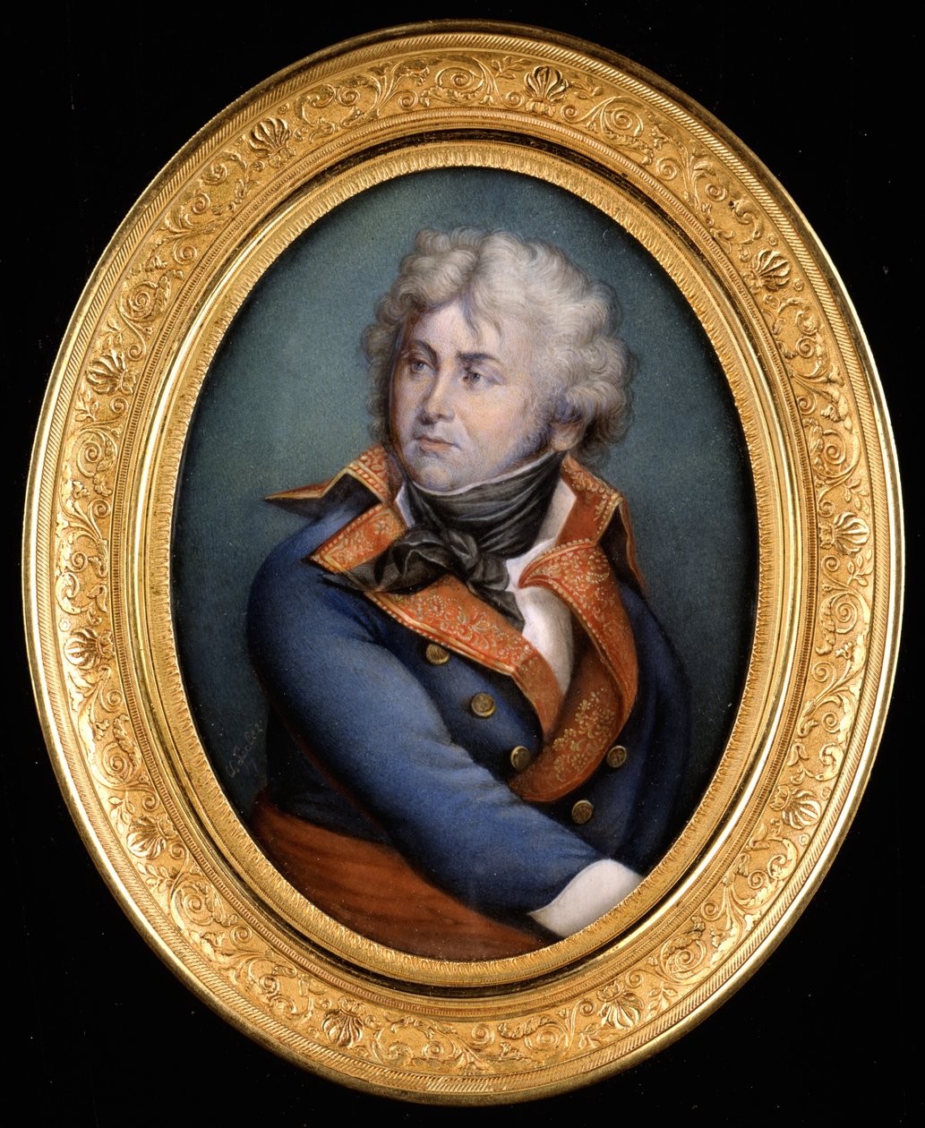 ジャン・バティスト・クレベール（1753 - 1800）の肖像。19世紀の絵画。 作： 無名の画家