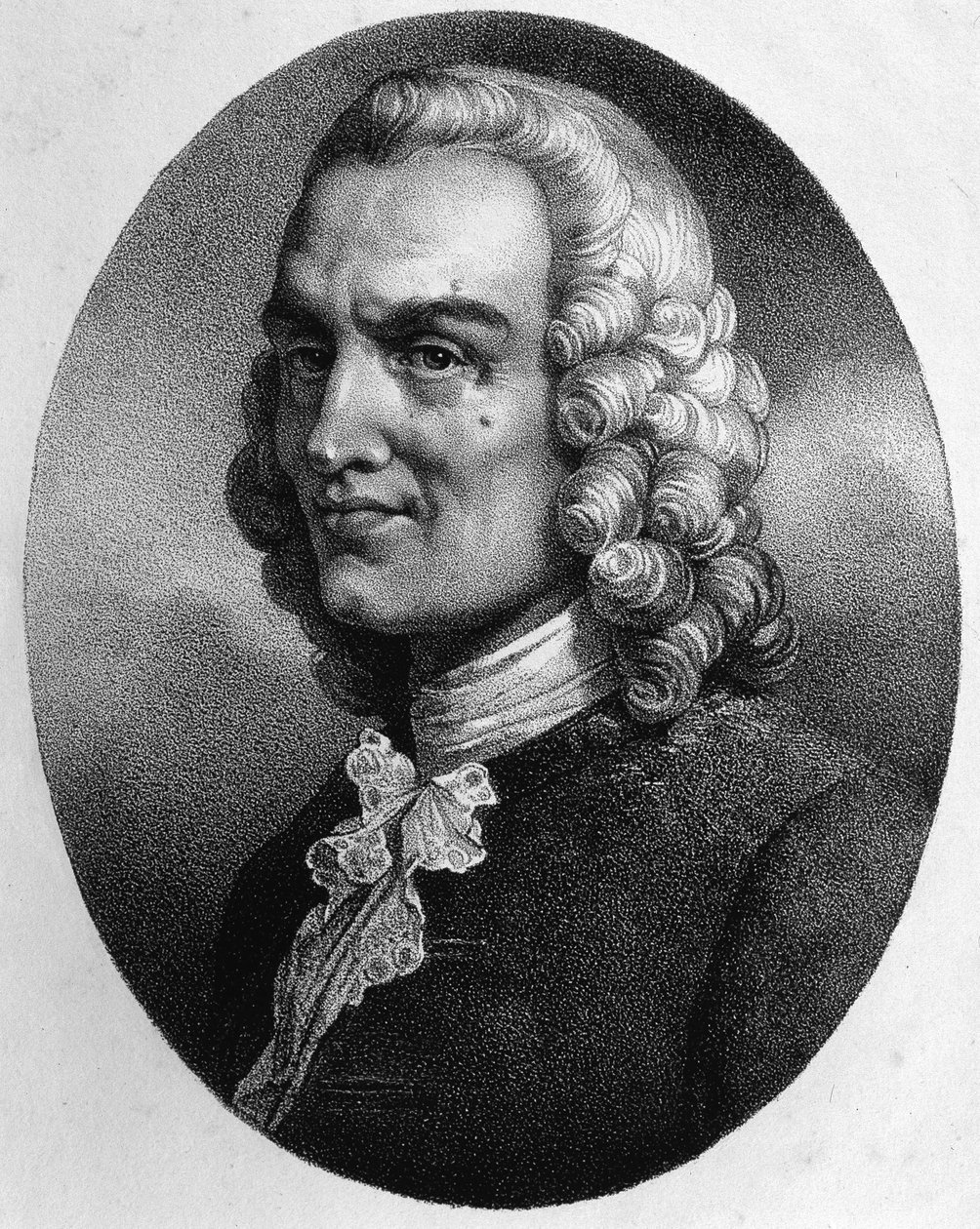 ジャン・フィリップ（Jean-Philippe）・ラモー（1683-1764）の肖像 作： 無名の画家