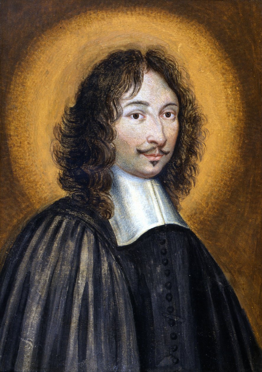 ジャン・ド・ロトルー（1609 - 1650）の肖像。17世紀に描かれたパステル画。個人蔵。 作： 無名の画家