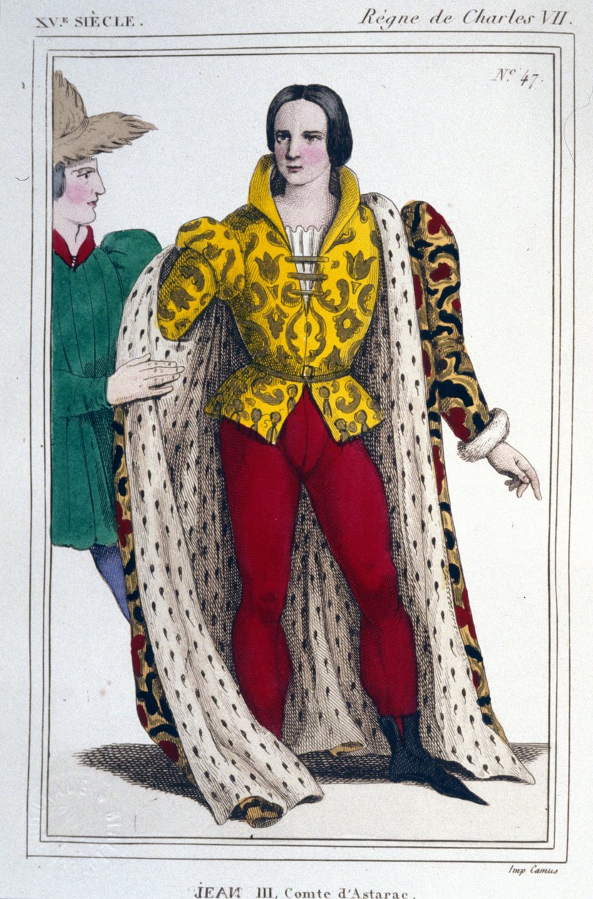 アスタラックのジョン3世（1503年没）の肖像。 作： 無名の画家