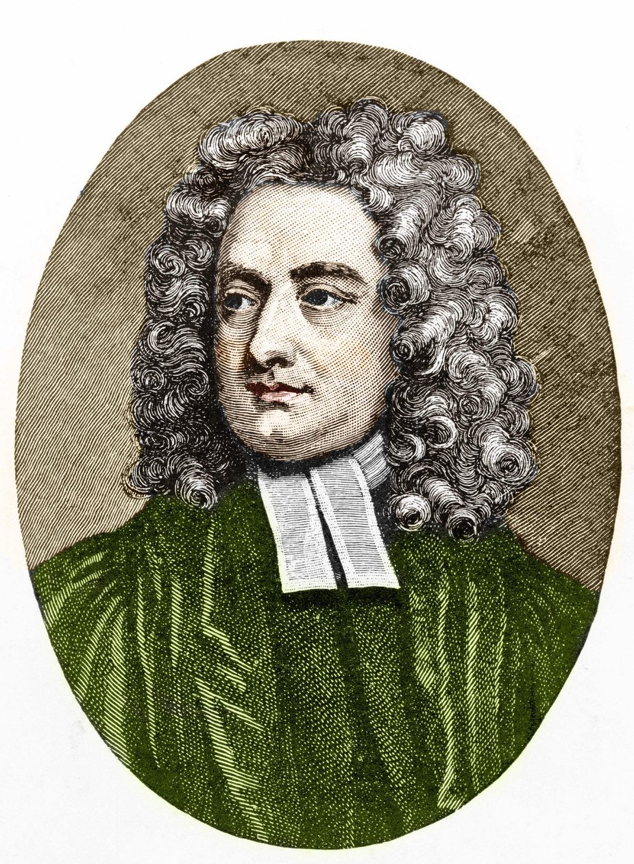 ジョナサン・スウィフト（1667-1745）の肖像 作： 無名の画家