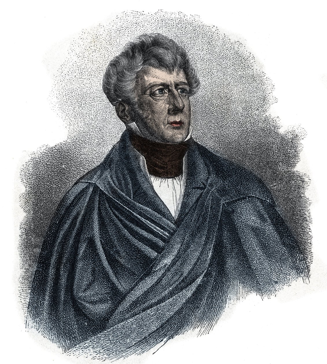Jozef Grzegorz Chlopicki (Gregoire Joseph Chlopicki de Necznia, dit Klopisky) (1771-1854) ポーランドの将軍の肖像。 作： 無名の画家