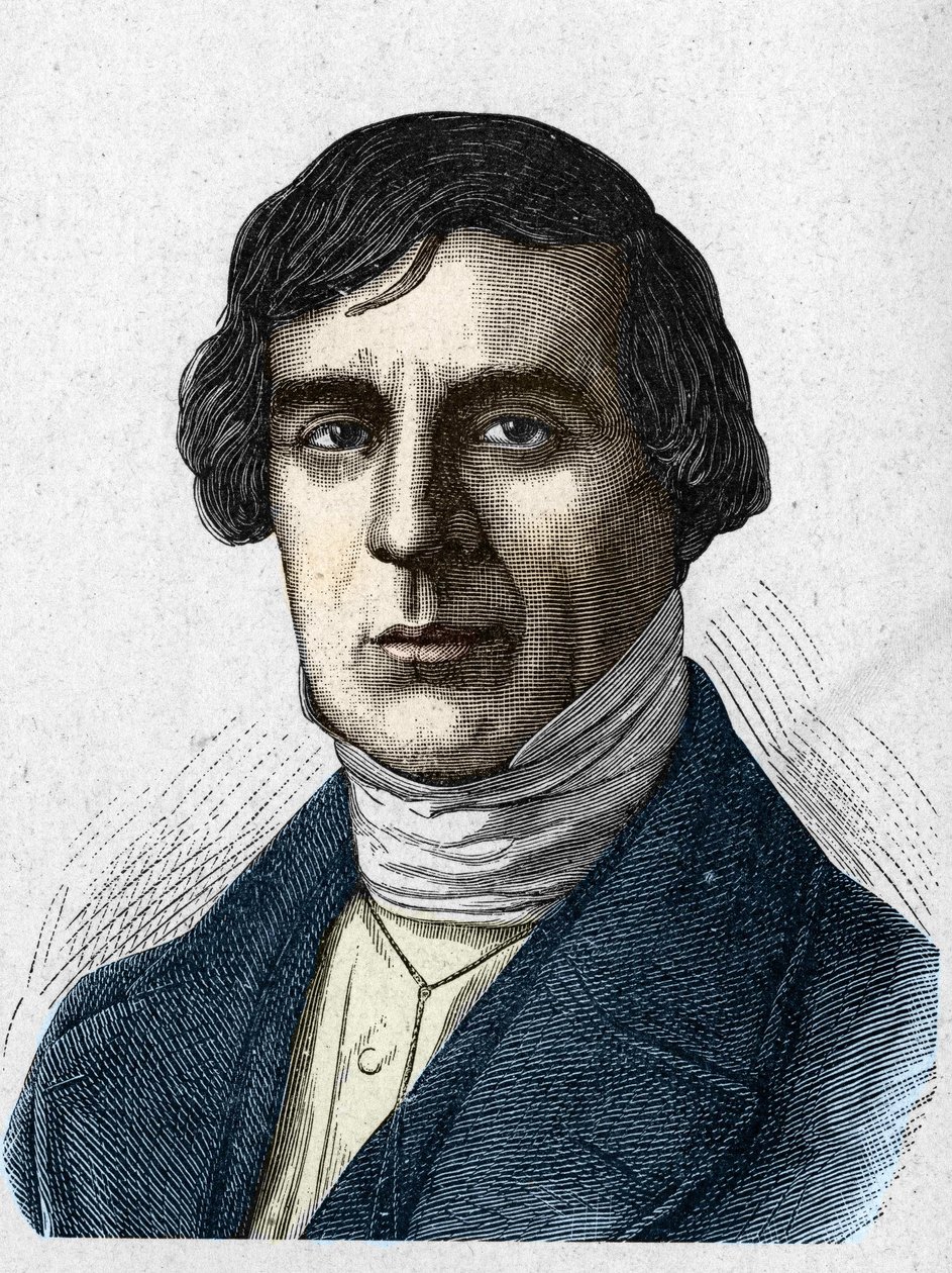 Jules Barthélemy Saint - Hilaireの肖像 Saint Hilaire (Saint Hilaire) (1805 - 1895), フランスの学者・政治家 作： 無名の画家