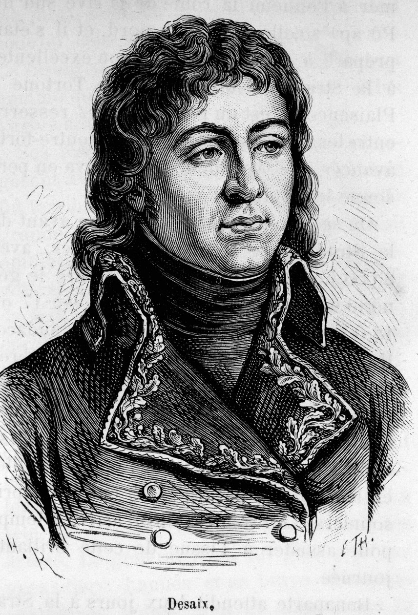 フランスの将軍、ルイ・シャルル・アントワーヌ・デサイー・ド・ヴェイグー（1768-1800）の肖像。 作： 無名の画家