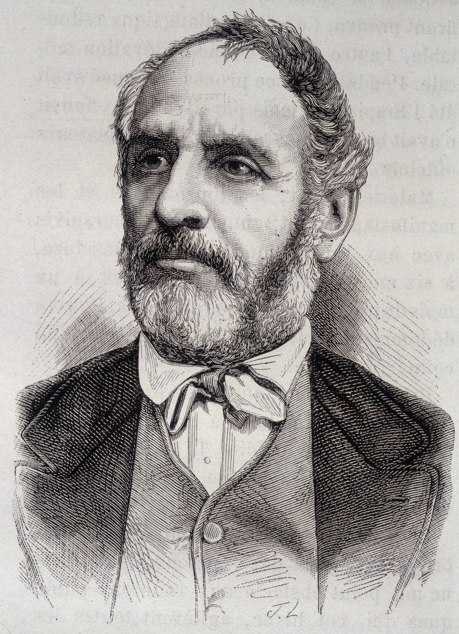 フランスのジャーナリスト・政治家、ルイ・シャルル・ドレスクルゼの肖像（1809～1871年 作： 無名の画家