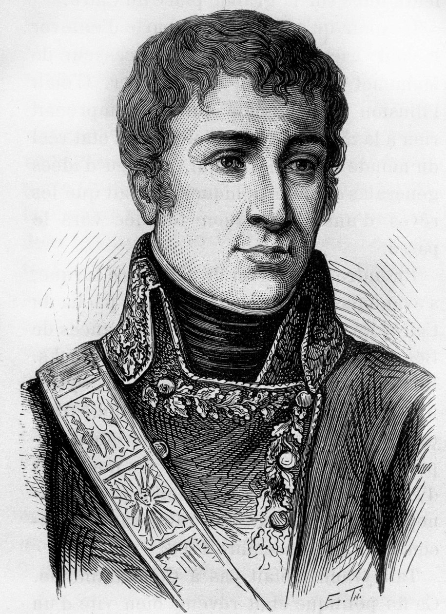 ファルガのマリー・フランソワ・オーギュスト・キャファレリ（1766-1849）の肖像 作： 無名の画家