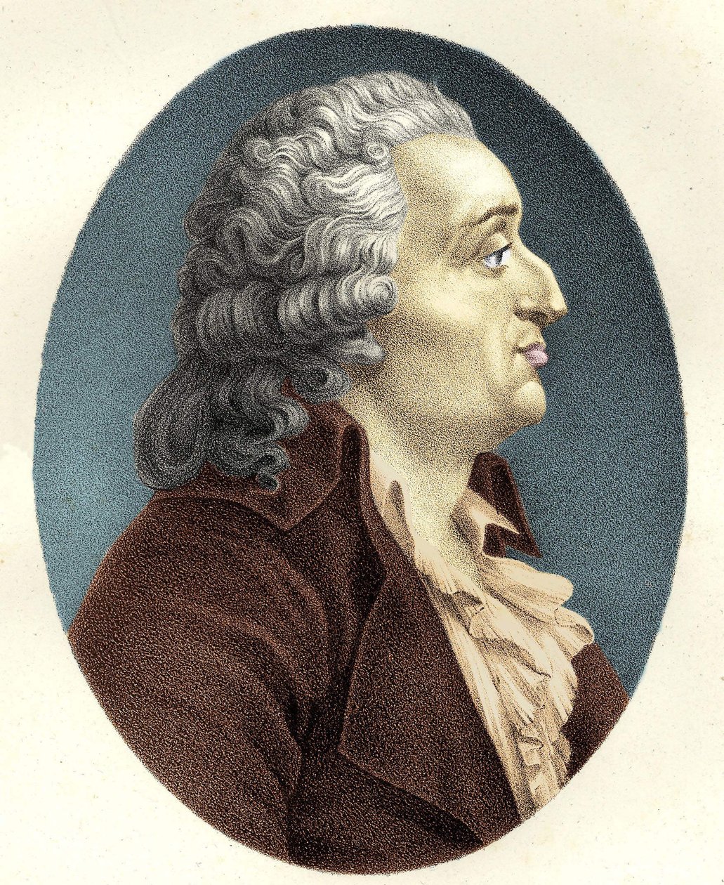 コンドルセ侯爵マリー・ジャン・アントワーヌ・ニコラ・ド・カリタの肖像（1743年～1794年 作： 無名の画家