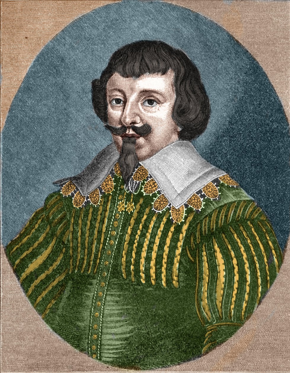 マルティン・オピッツ（Martinus Opitius）（1597-1639）ドイツ語詩の父の肖像。 作： 無名の画家