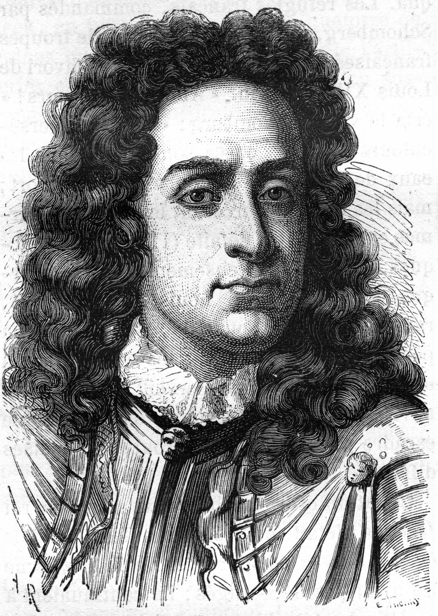 Nicolas Catinat de La Fauconnerie (1637-1712)の肖像。 作： 無名の画家