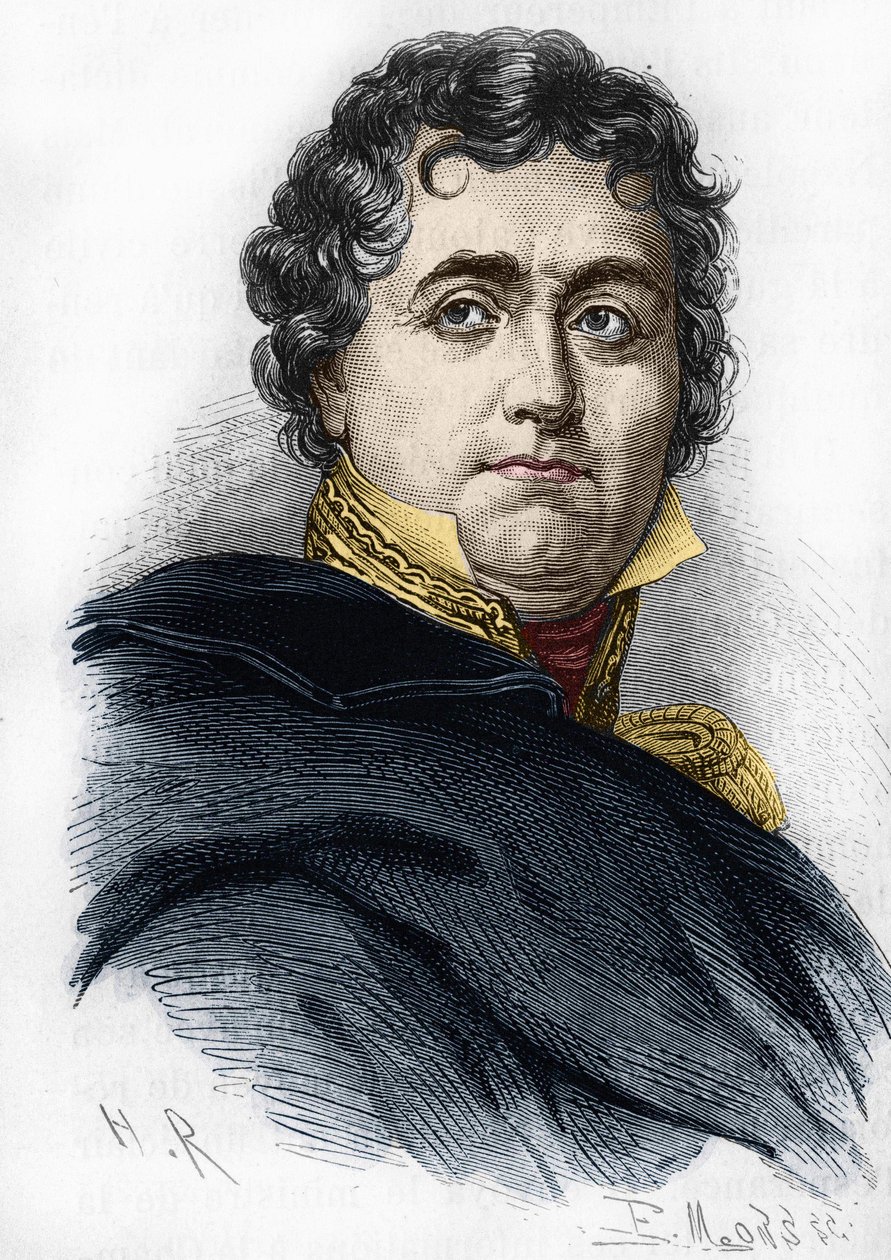 フランス元帥、ダルマチア公爵ニコラ・スルト（1769-1851）の肖像画 作： 無名の画家