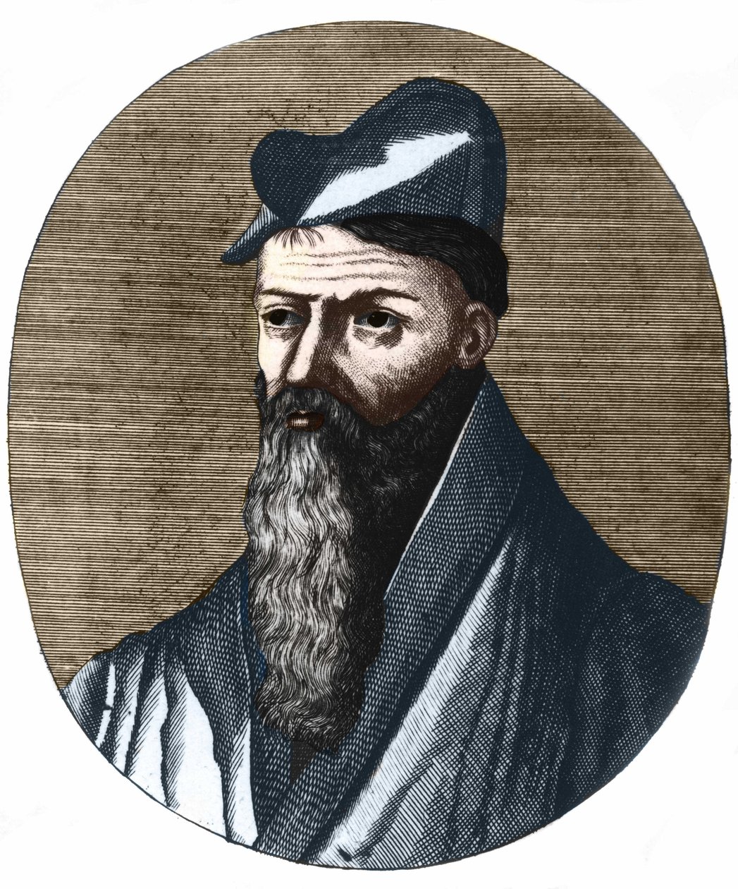 Pierre Belonin muotokuva 1517-1564. Ranskalainen luonnontieteilijä ja lääkäri. Yksityinen kokoelma. 作： 無名の画家