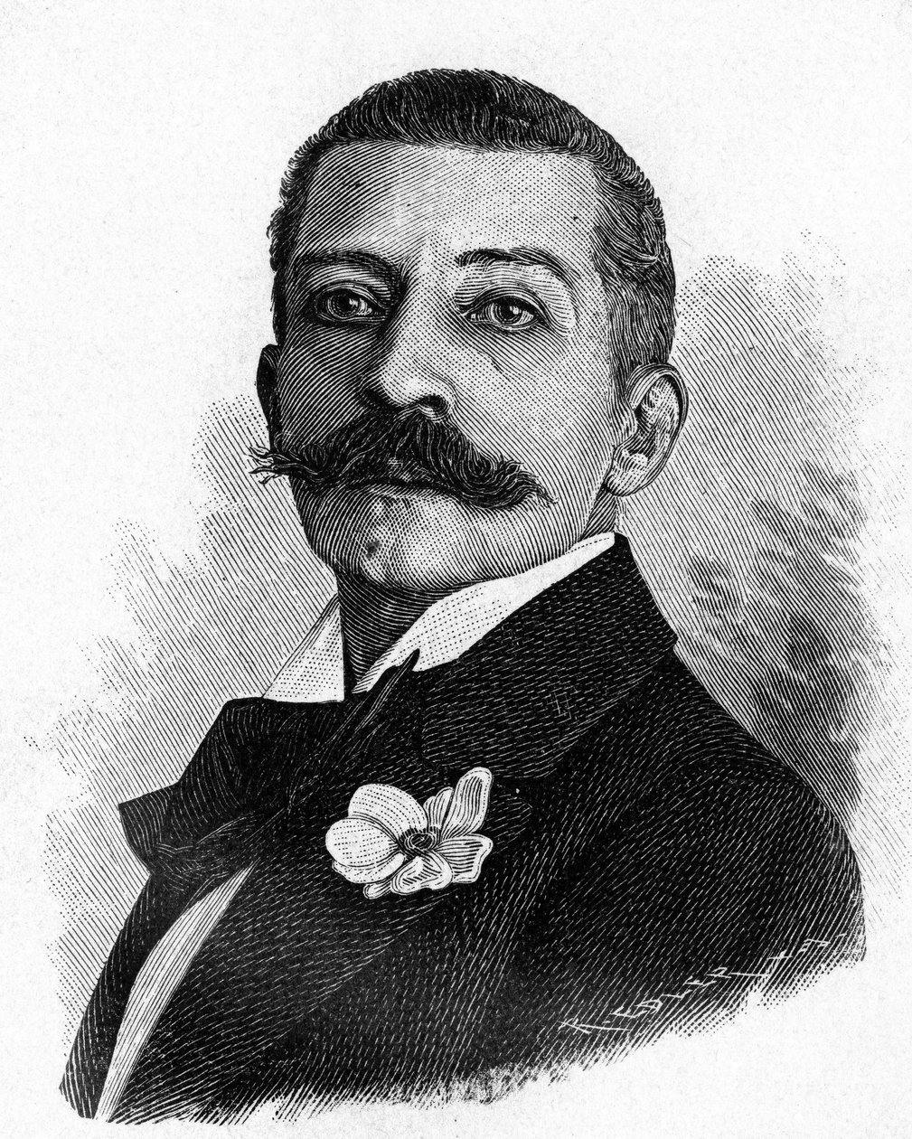 ピエール・ロティ（1850〜1923）の肖像 作： 無名の画家