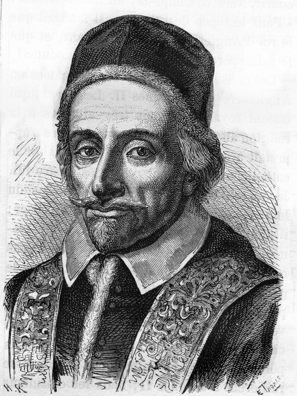 教皇インノセント11世（ベネデット・オデスカルキ）の肖像（1611-1689年）。 作： 無名の画家