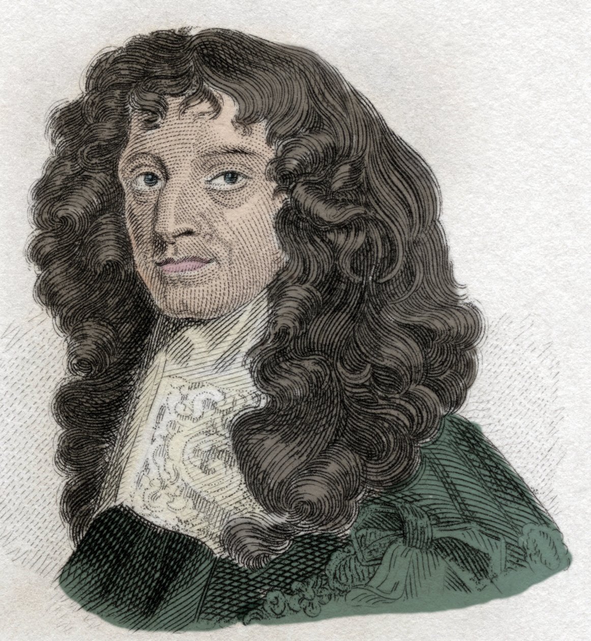 軍人であり発明家でもあったラインのルパート王子（1619-1682）の肖像。 作： 無名の画家