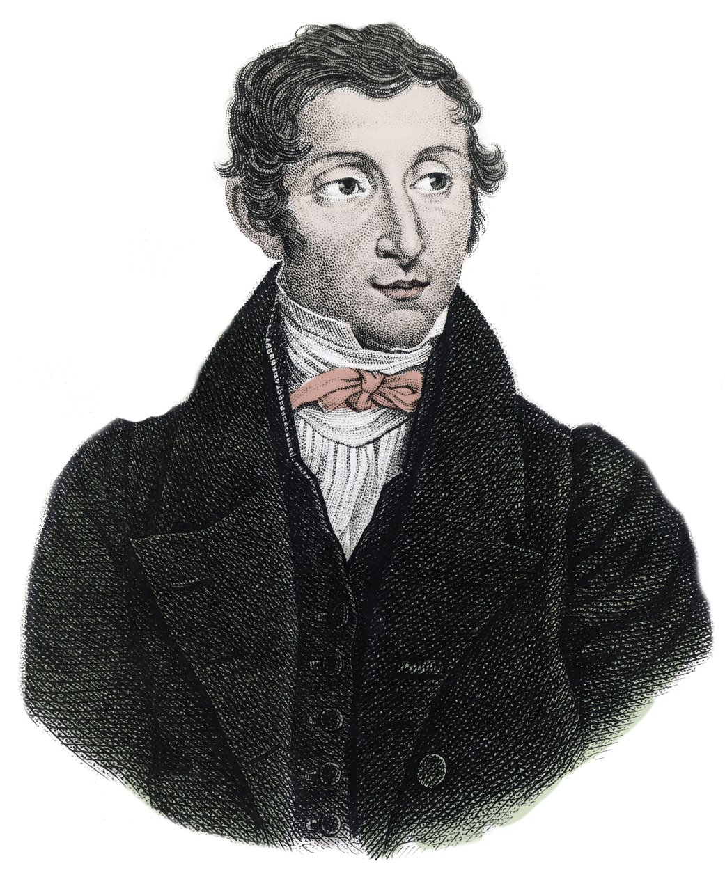 Rene Caillieの肖像 - イギリスの探検家 - Rene Caillieの肖像 (1799 -1838) 探検家 イギリス 作： 無名の画家
