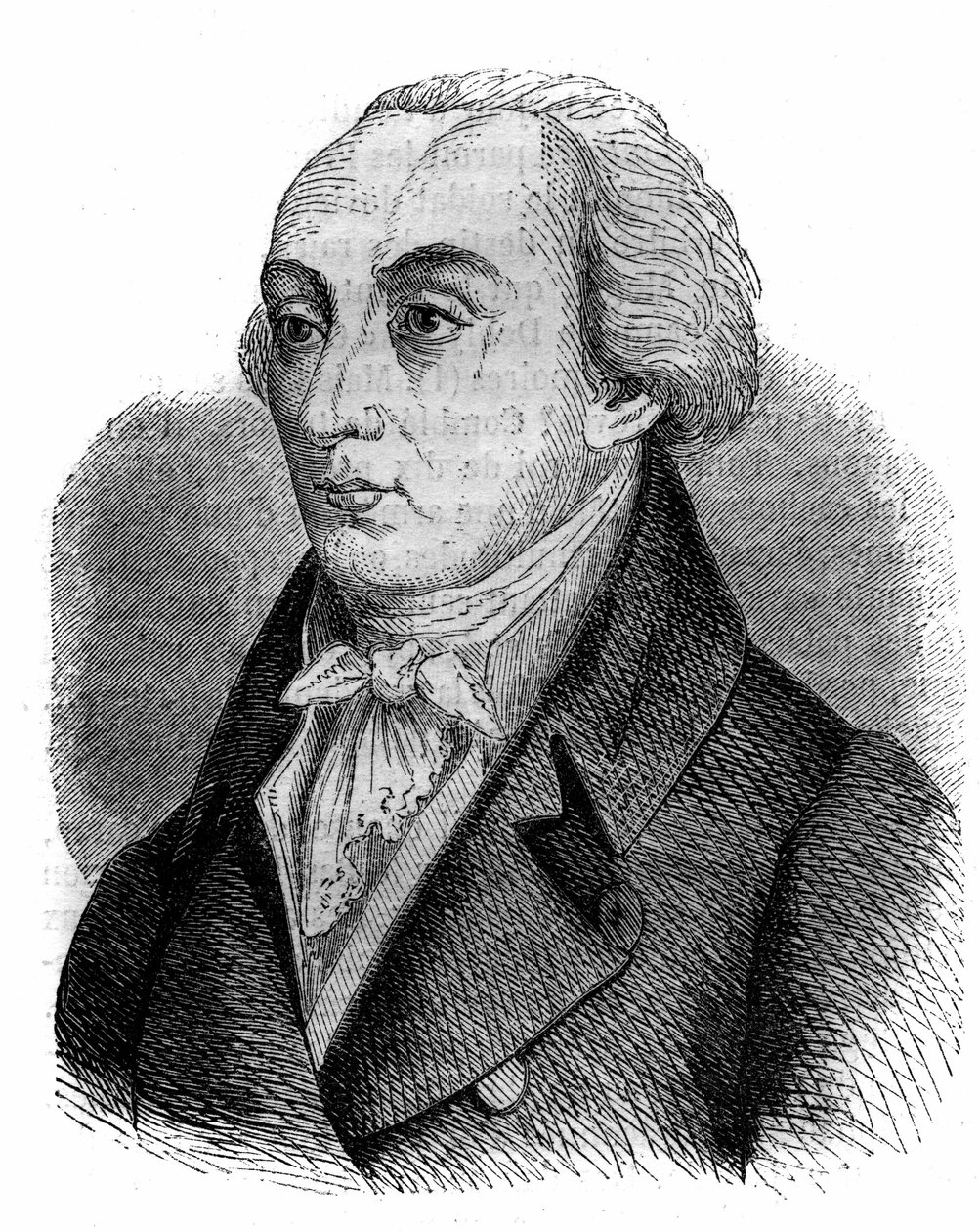 フランスの水兵・軍人、ルネ・マデック（de Madec）（1736-1784）の肖像。 作： 無名の画家