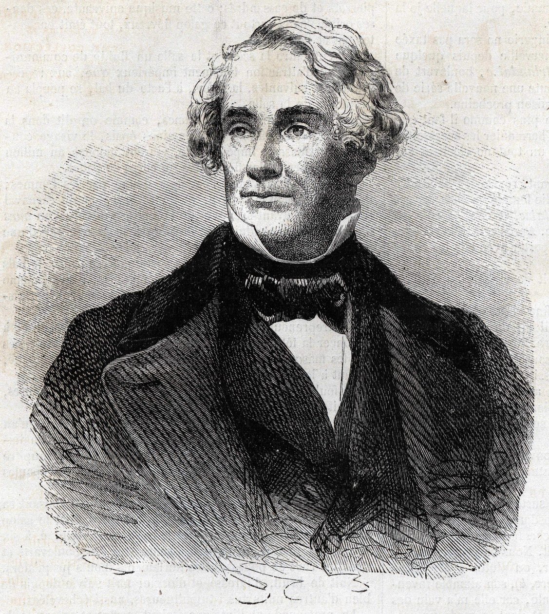 サミュエル・モース（1791-1872）の肖像 作： 無名の画家