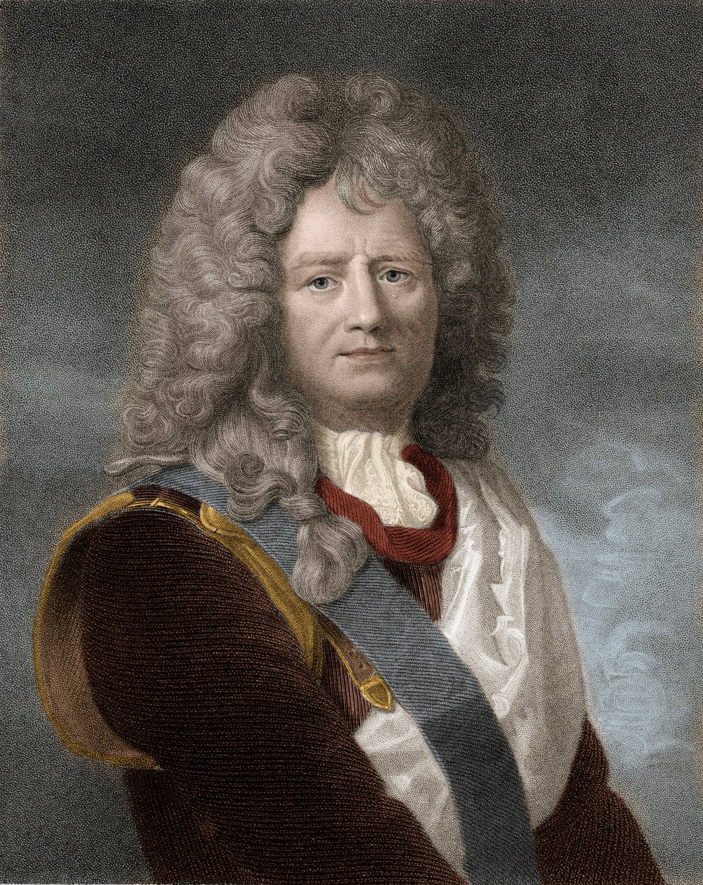 フランスの牧童であるセバスチャン・ザ・プレストル・ロード・オブ・ヴォーバン（1633-1707）の肖像 - Sebastien Le Prestre De Vauban (1633-1707) 作： 無名の画家