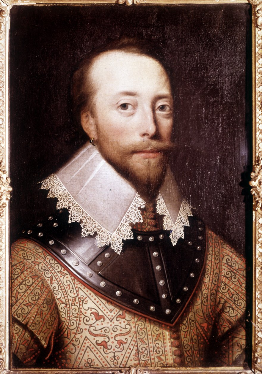 イギリスの航海士、サー・マーティン・フロビシャー（1535-1594）の肖像。 作： 無名の画家