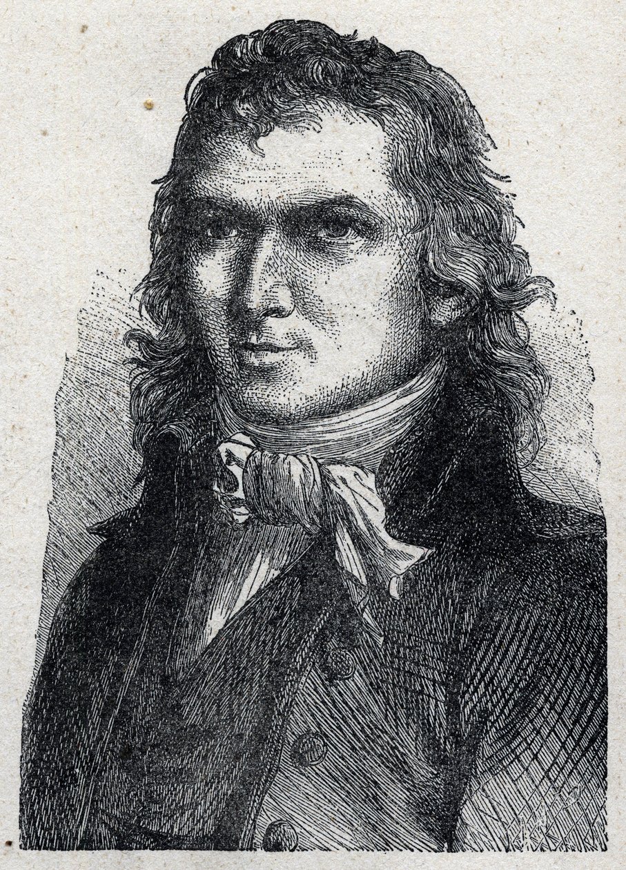 スタニスラス・ジョセフ・フランソワ・グザヴィエ・ロヴェール（1748-1798）は、フランスの軍人であり、王党派の代官であった。 作： 無名の画家