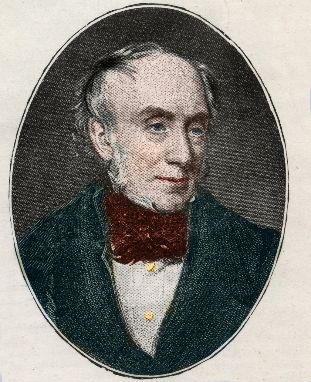 ウィリアム・ワーズワース（1770-1850）の肖像 イギリスの詩人 - Portrait of William Wordsworth (1770-1850), English poet 作： 無名の画家