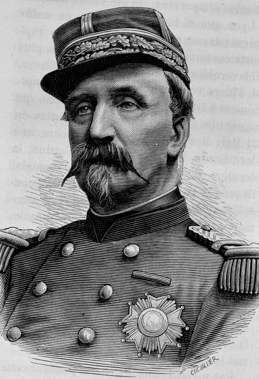 オマール公爵（シャルル・ド・ロレーヌ）（1822〜1897年）の肖像。19世紀末、H.Martinの「Histoire de France」に掲載されたエングレーヴィング。 作： 無名の画家