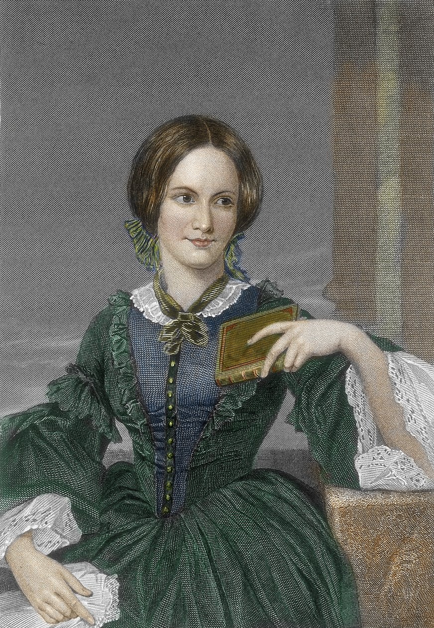 英国の小説家シャーロット ブロンテの肖像 (1816-1855) (英国の作家