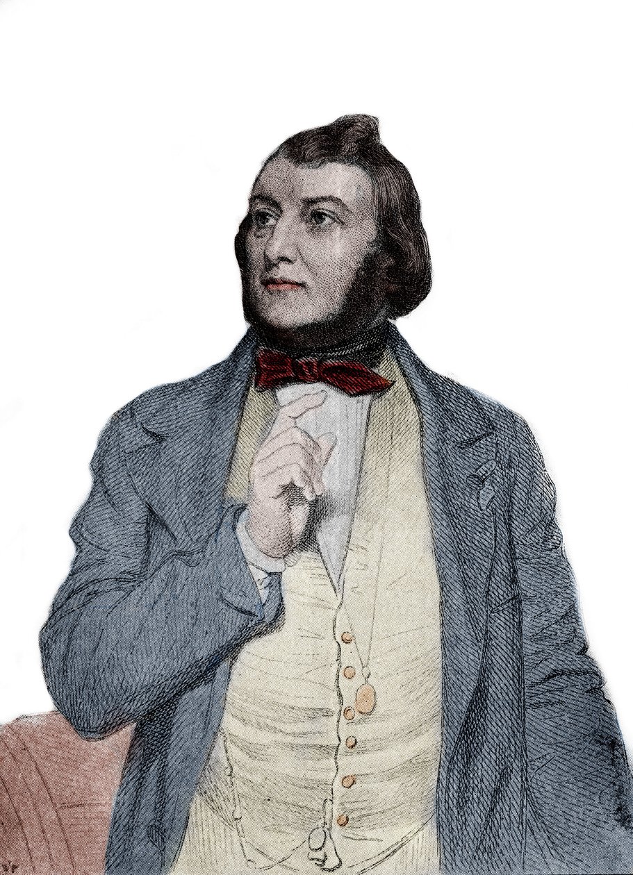 詩人ジャック・ボエ（Jacques Boe, dit Jasmin）（オック語ではJacme Boer dit GenseminまたはJansemin）の肖像。 作： 無名の画家