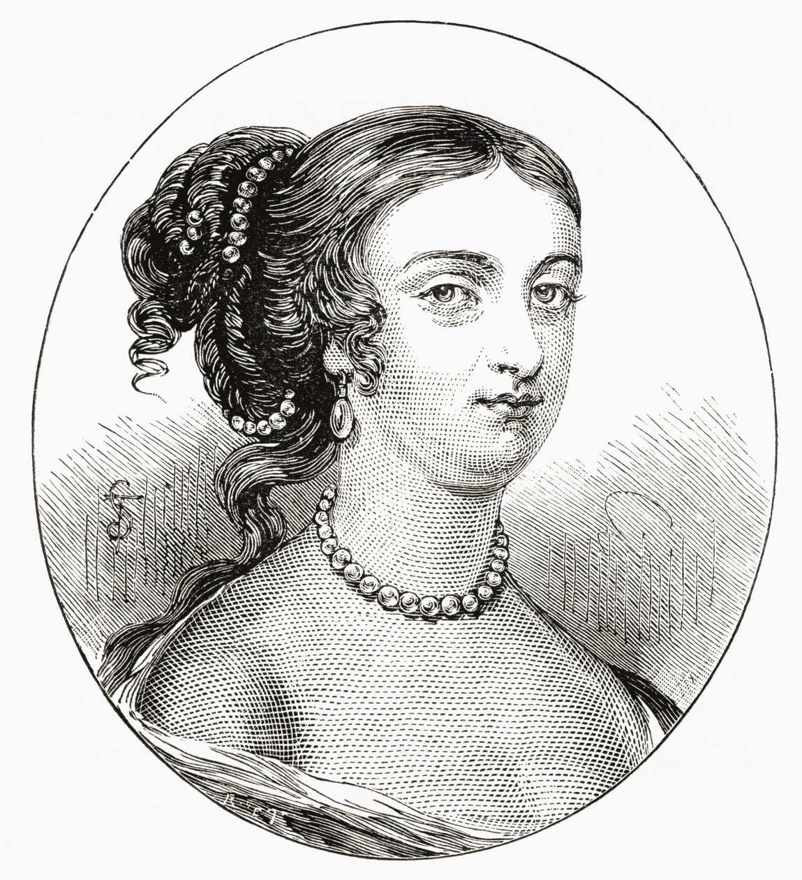 Rachel Wriothesley, Lady Russell, C. 1636 - 1723. イギリスの貴婦人、相続人、作家。 私たち自身の国から 1898年出版 ©UIG/Leemage 作： 無名の画家