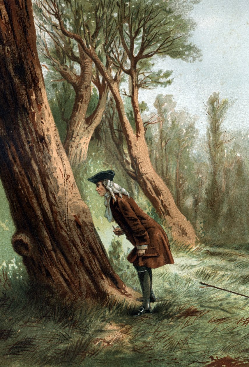 René Antoine Ferchault de Réaumur (1683-1757) フランスの物理学者・自然科学者で、イータイユのモラルを研究していた。 作： 無名の画家