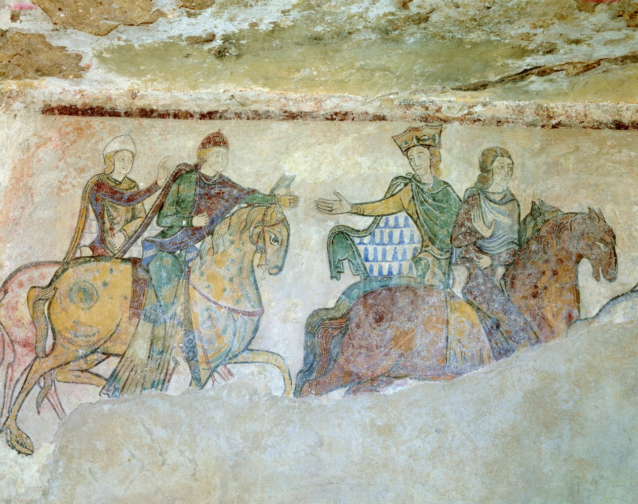 Königlicher Kortege, manchmal als königliche Jagd interpretiert von Unknown artist