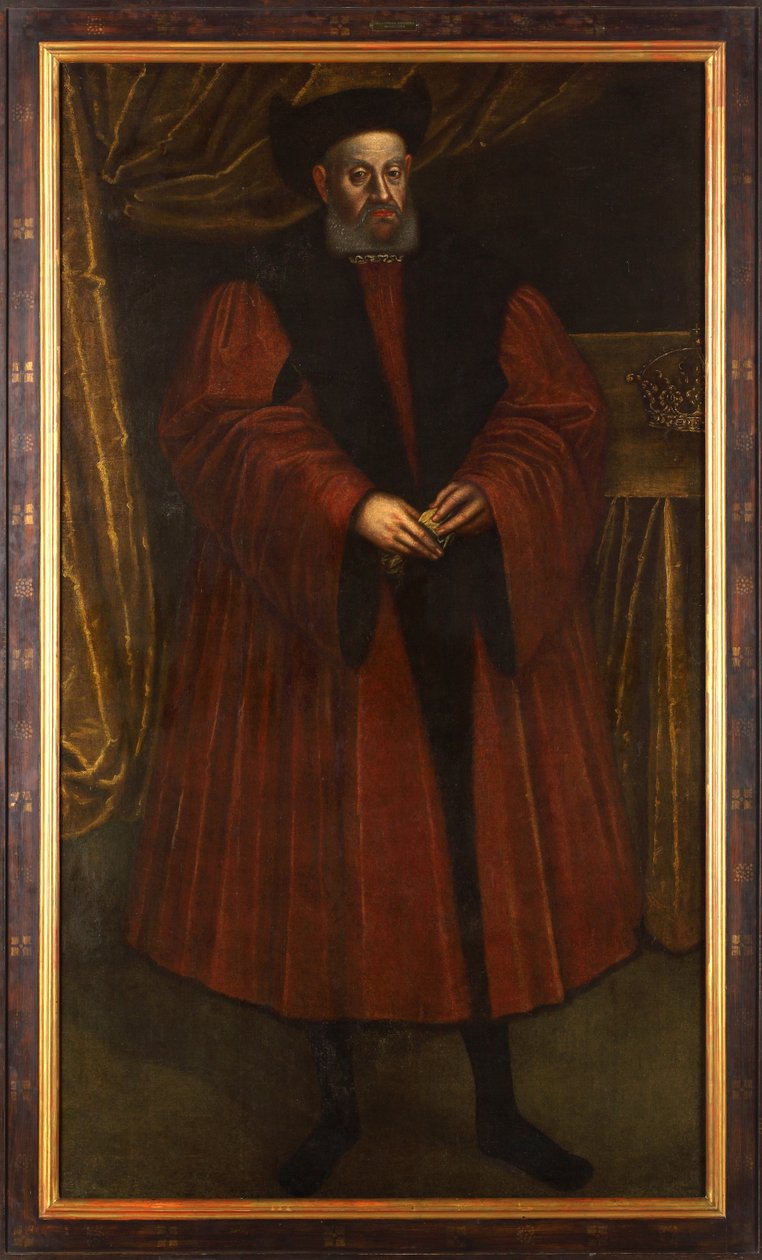 Sigismond Ier de Pologne - ポーランドのシギスムントI世（1467-1548）の肖像 par Anonymous 作： 無名の画家