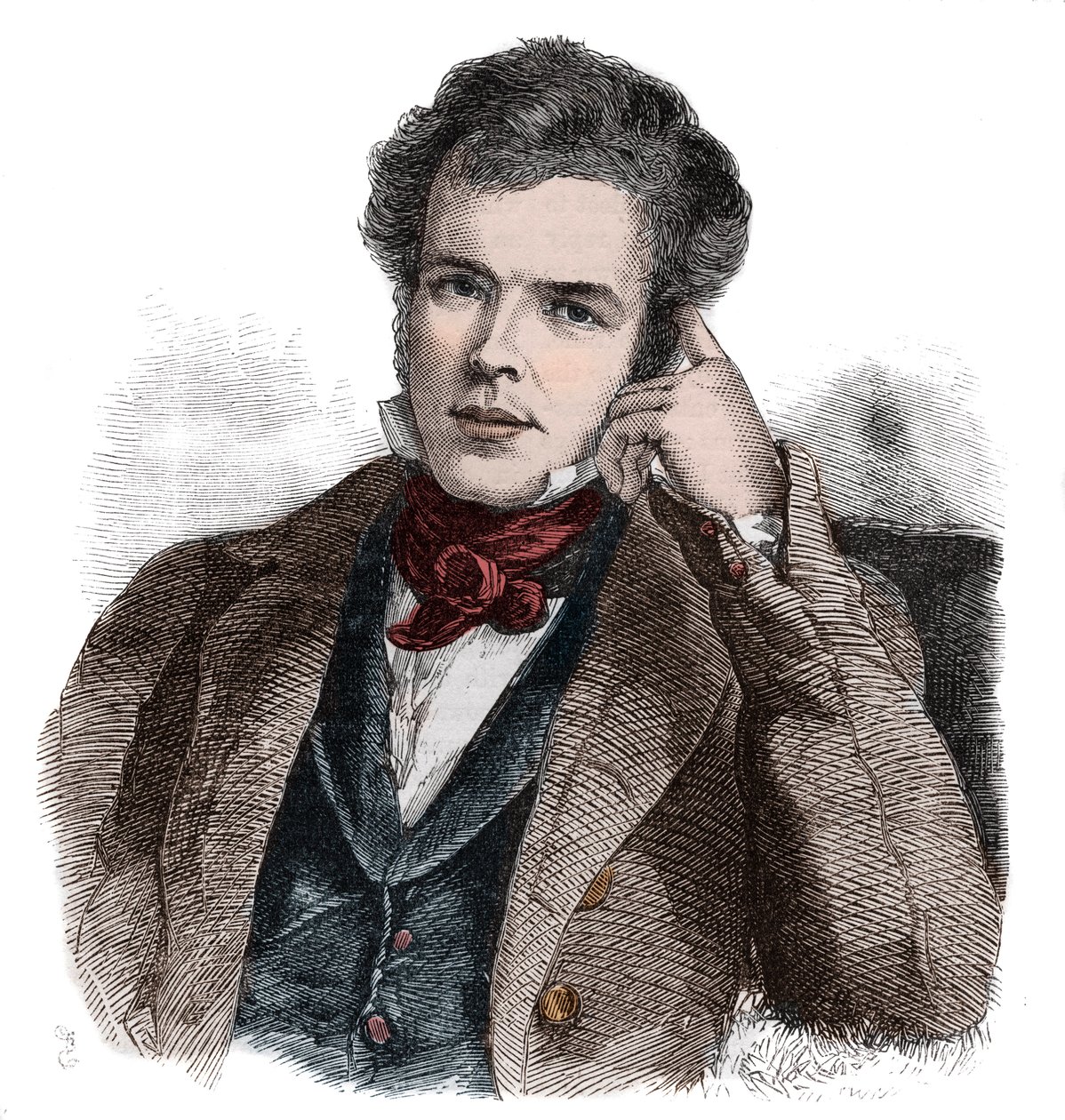 Sir William Webb Follett (1796-1845) イギリスの弁護士、政治家 作： 無名の画家