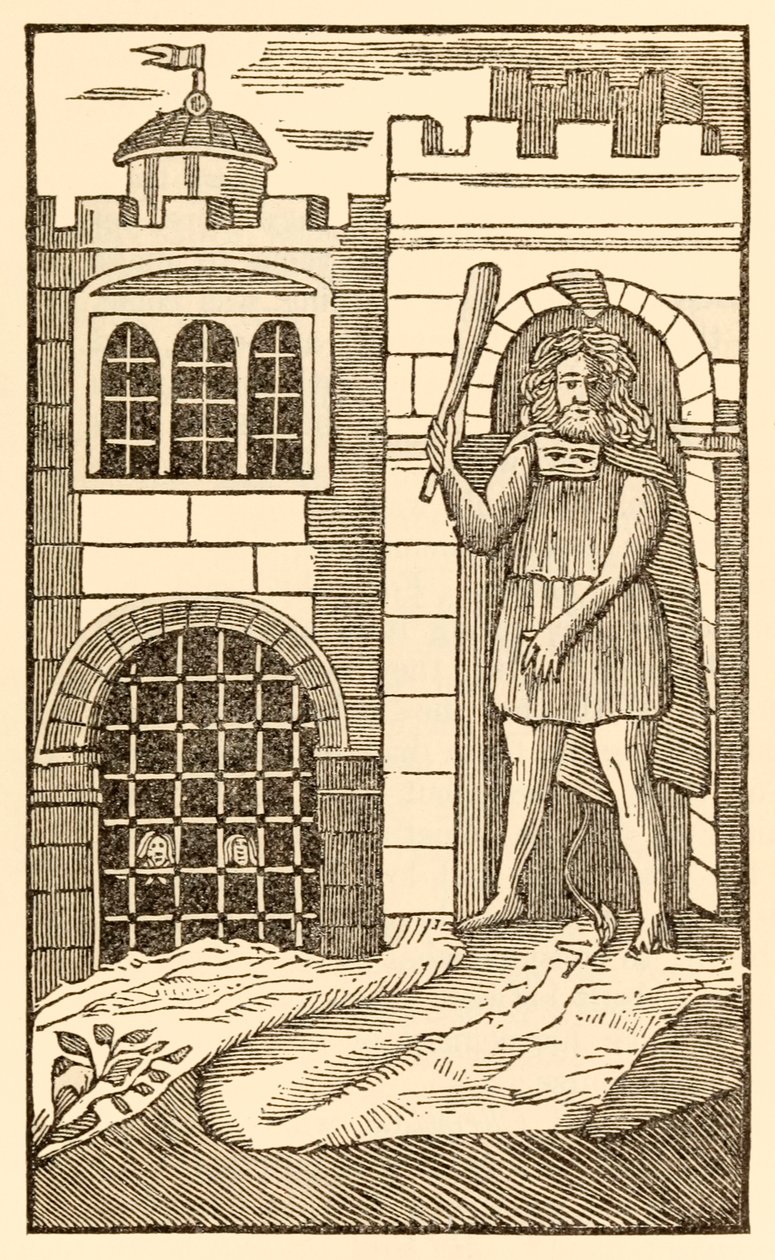 巡礼者たちは今、巡礼者の進歩からこの世界、ジョン・バニヤン（1628-1688）によってもたらされるものへの肉体を満足させるために、クリスチャンとホープフルは眠りに落ち、巨人oに捕らえられます。 作： 不明