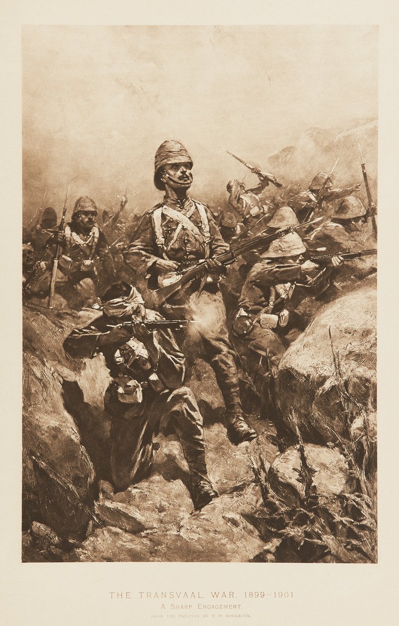 トラスバール戦争 作： 無名の画家