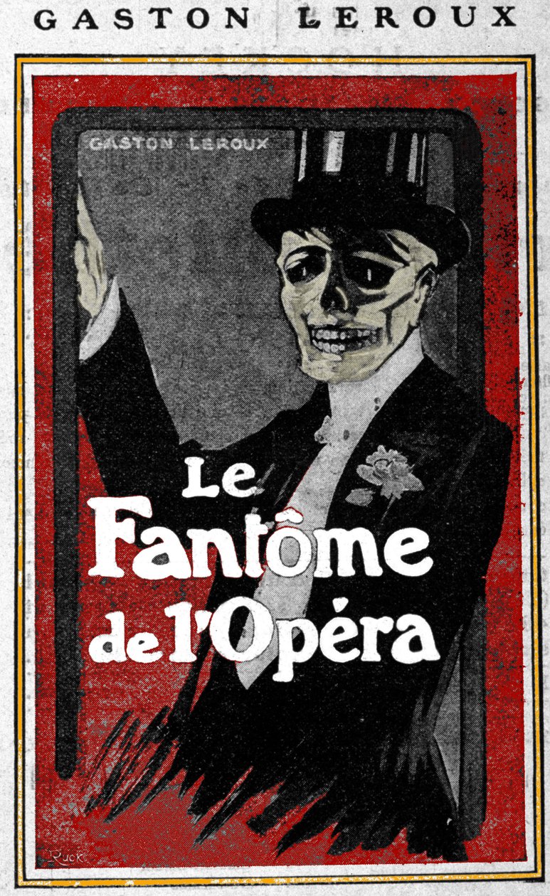 ガストン・ルルー（1868～1927）の「オペラ座の怪人」。 作： 無名の画家