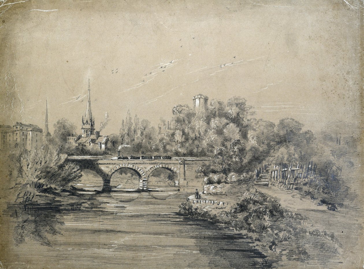 Ponte de Travessia de Trem 作： 無名の画家