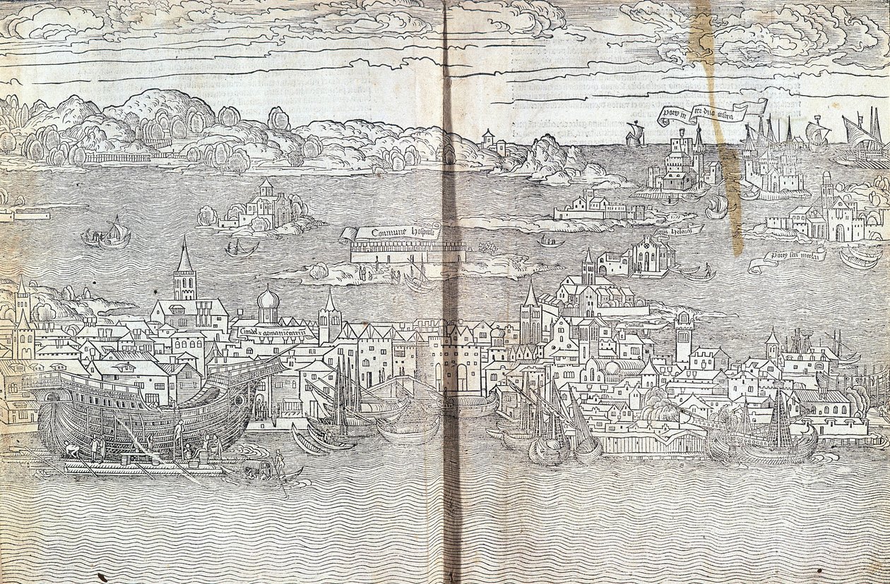 ベネチア - ベルナール・ド・ブレイデンバッハの「Les Saintes Peregrinations」にて 作： 無名の画家