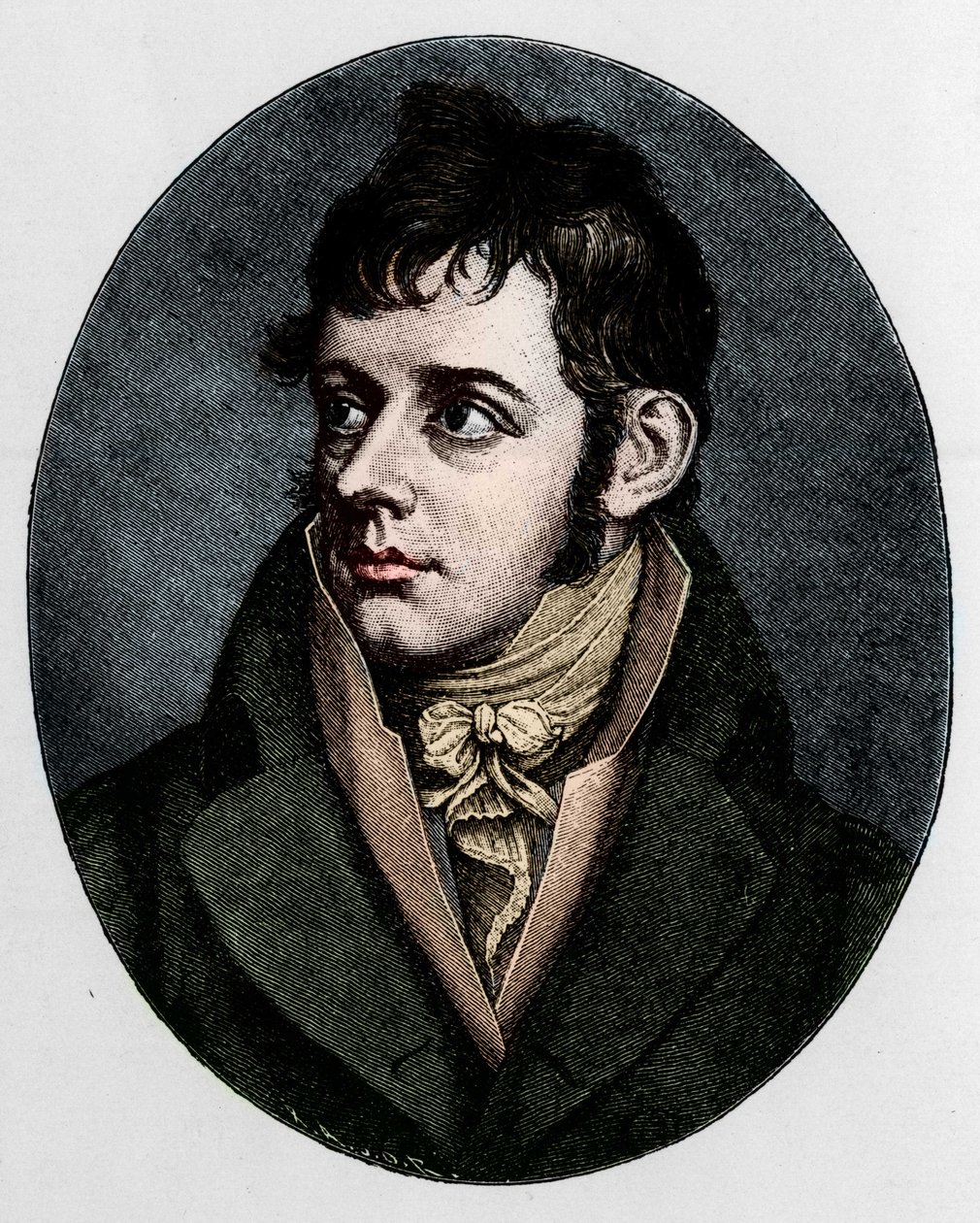 フリードリヒ・ダニエル・エルンスト・シュライアマハーの肖像。