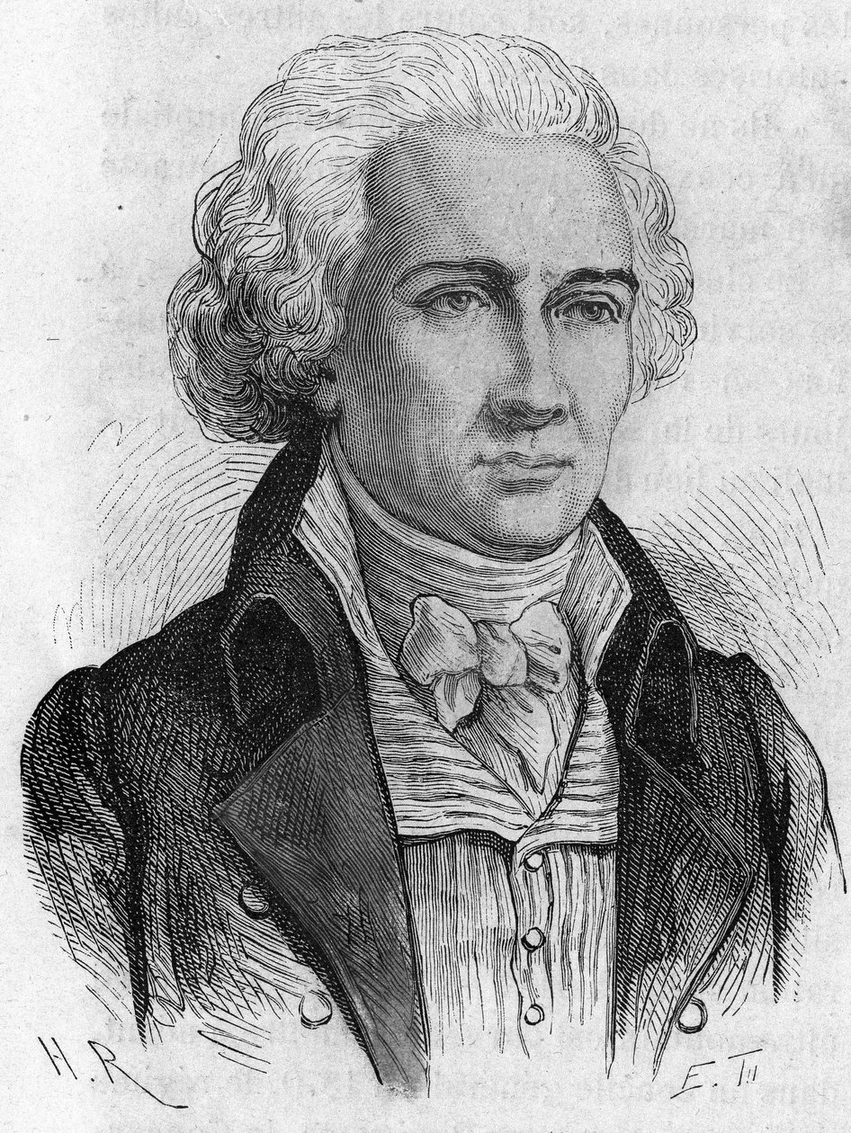 Jean Etienne Marie Portalisの肖像。フランスの法学者、政治家（1746年〜1807年）。 作： 無名の画家