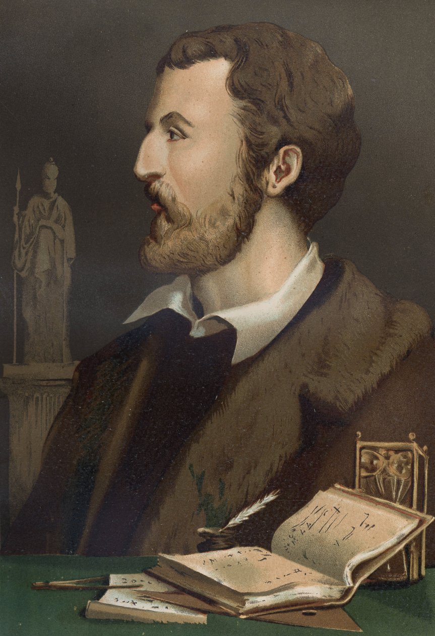 ジェローム・カルダンの肖像（イタリア語） Gerolamo Cardano